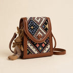Ethnic Style Crossbody Phone Bag - view 15