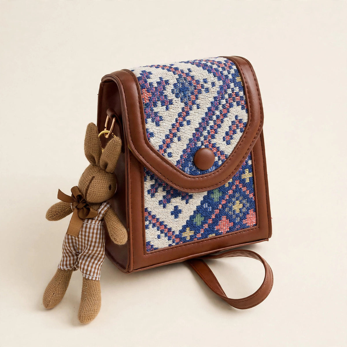 Ethnic Style Crossbody Phone Bag - view 16