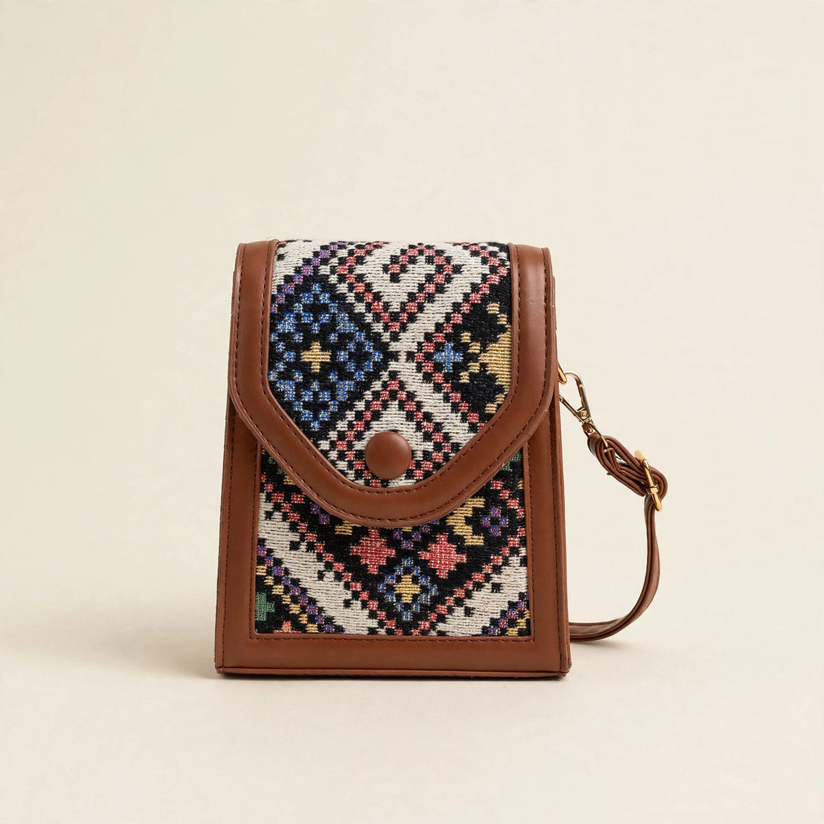 Ethnic Style Crossbody Phone Bag - view 18