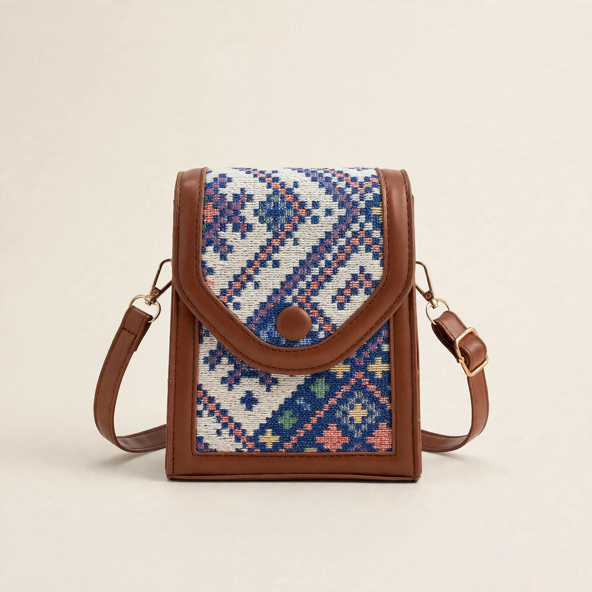 Ethnic Style Crossbody Phone Bag - view 19