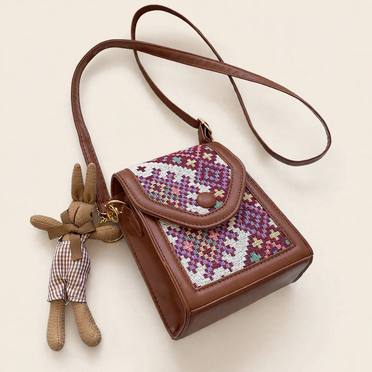 Ethnic Style Crossbody Phone Bag - view 20