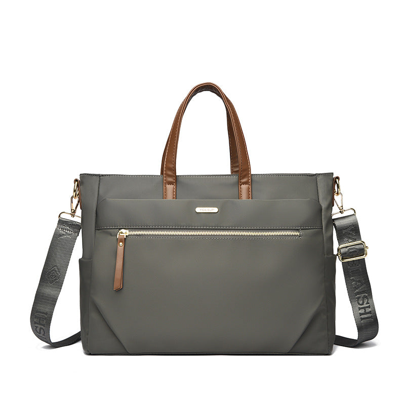 Women's Nylon Shoulder Bag in black - product photo 5