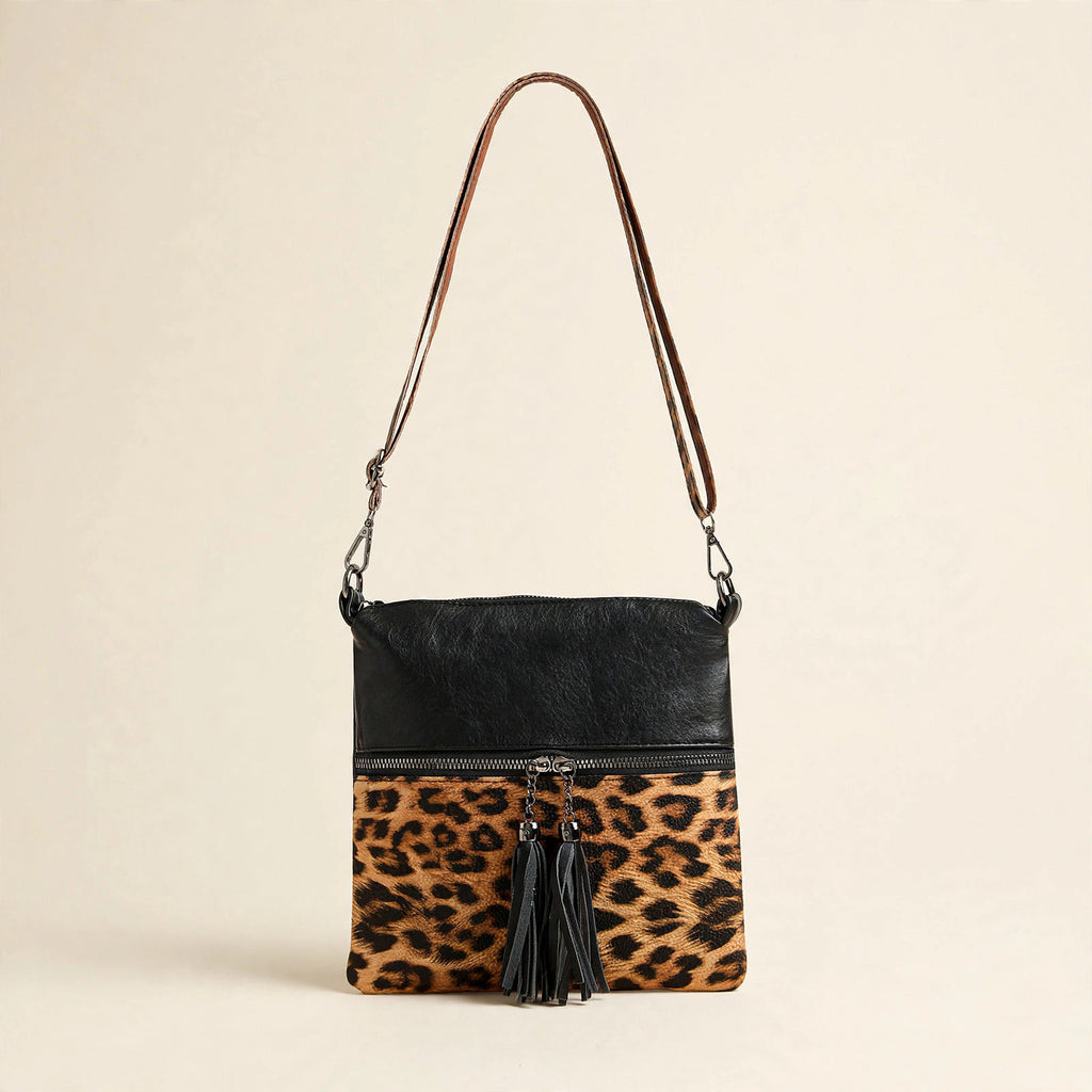 Leopard Print Shoulder Bag - view 16