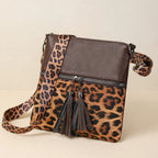 Leopard Print Shoulder Bag - view 13
