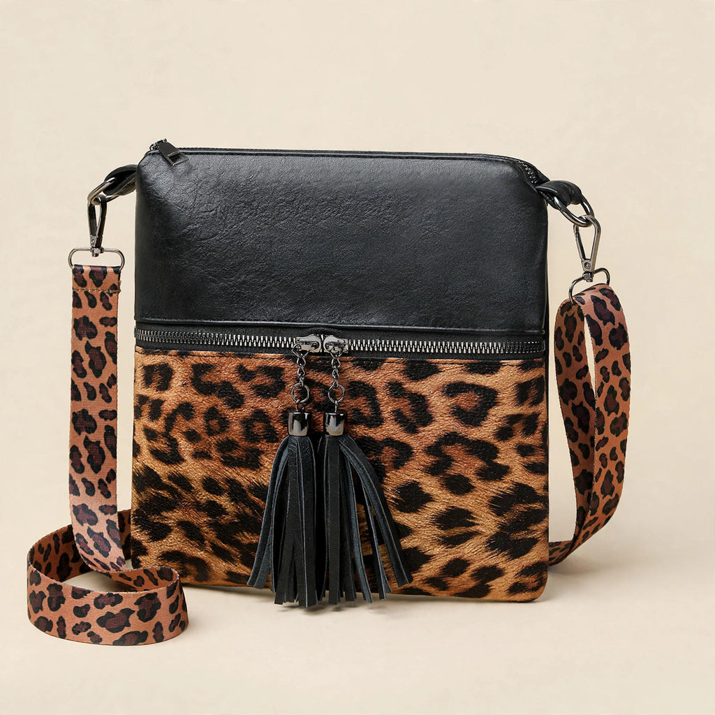 Leopard Print Shoulder Bag - view 15
