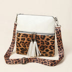 Leopard Print Shoulder Bag - view 3