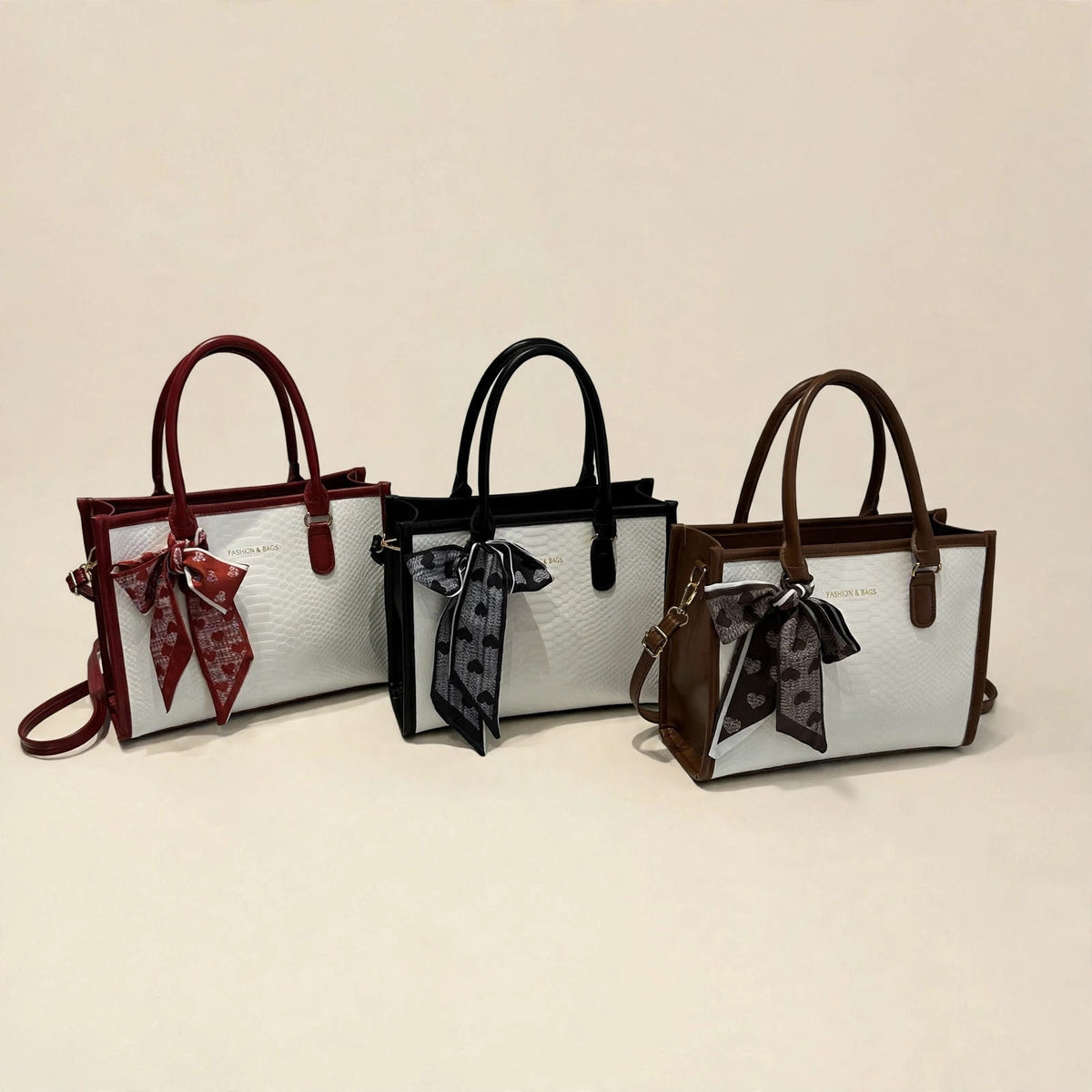 Snakeskin Pattern Tote Bag - view 14