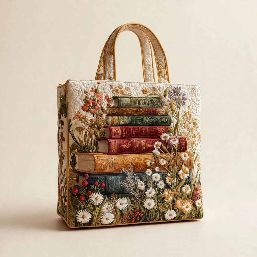 Digital Print Quilted Tote Bag - view 90