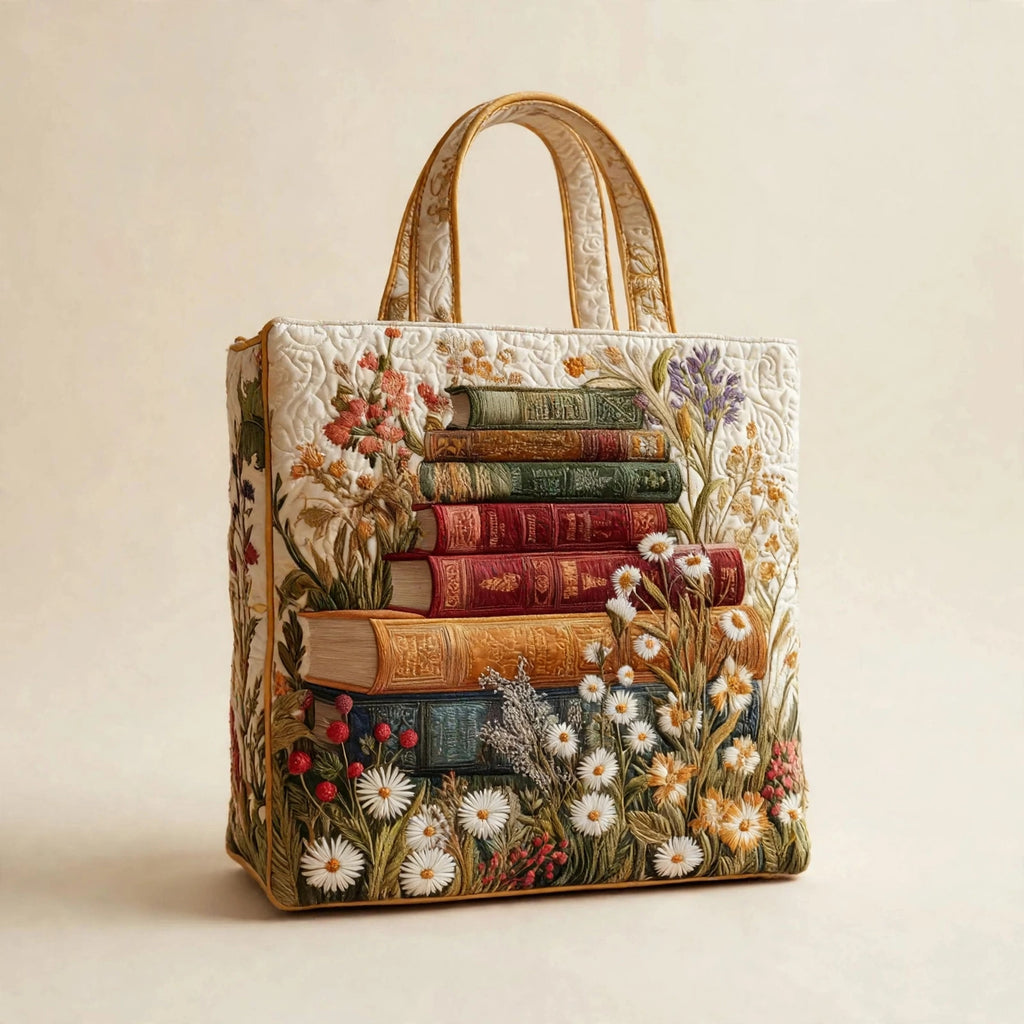 Digital Print Quilted Tote Bag - view 95