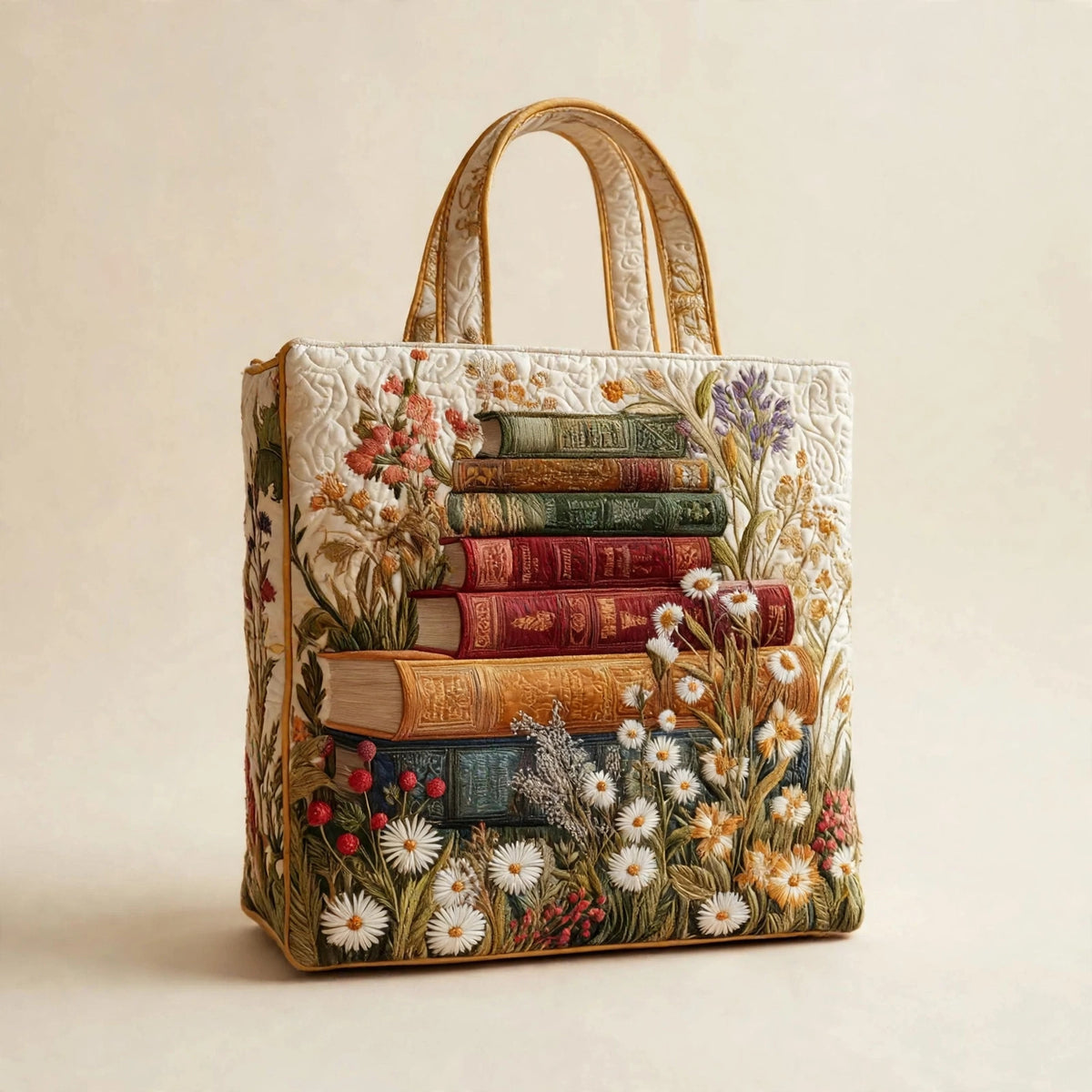 Digital Print Quilted Tote Bag - view 95