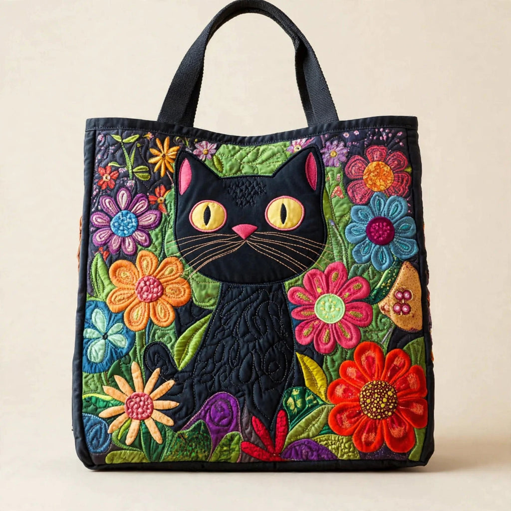 Digital Print Quilted Tote Bag - view 86