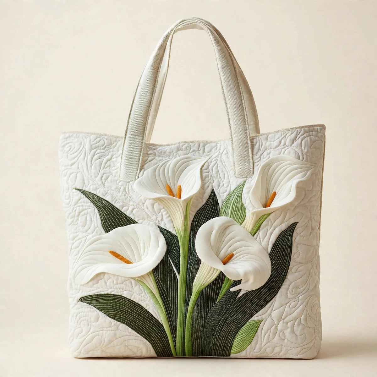 Digital Print Quilted Tote Bag - view 103