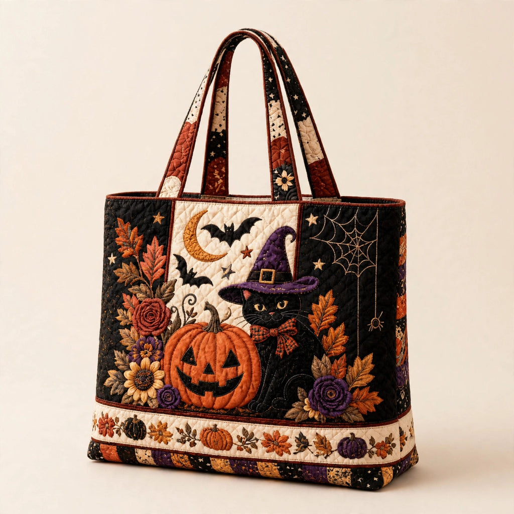 Digital Print Quilted Tote Bag - view 89