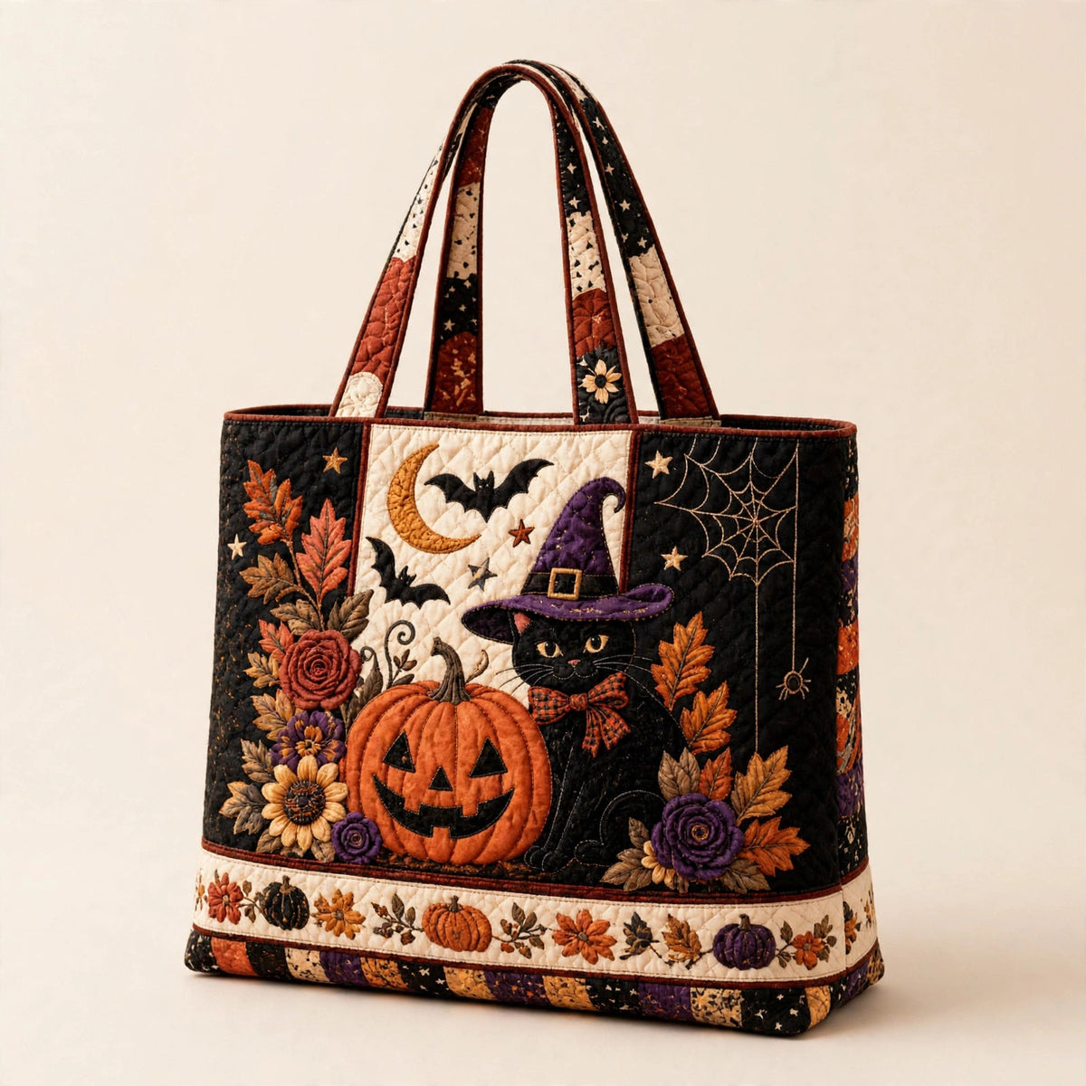 Digital Print Quilted Tote Bag - view 89