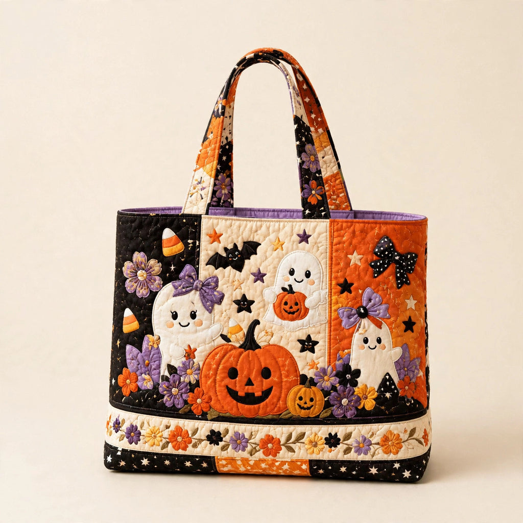 Digital Print Quilted Tote Bag - view 71