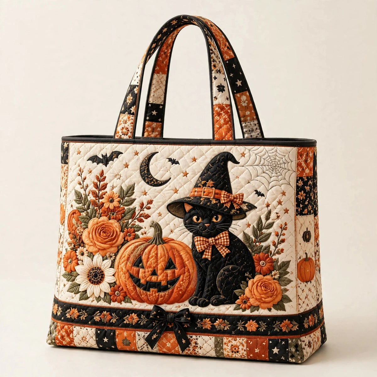 Digital Print Quilted Tote Bag - view 93