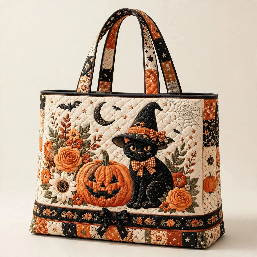 Digital Print Quilted Tote Bag - view 88