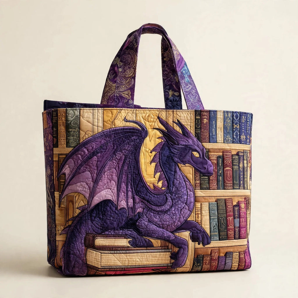 Digital Print Quilted Tote Bag - view 108