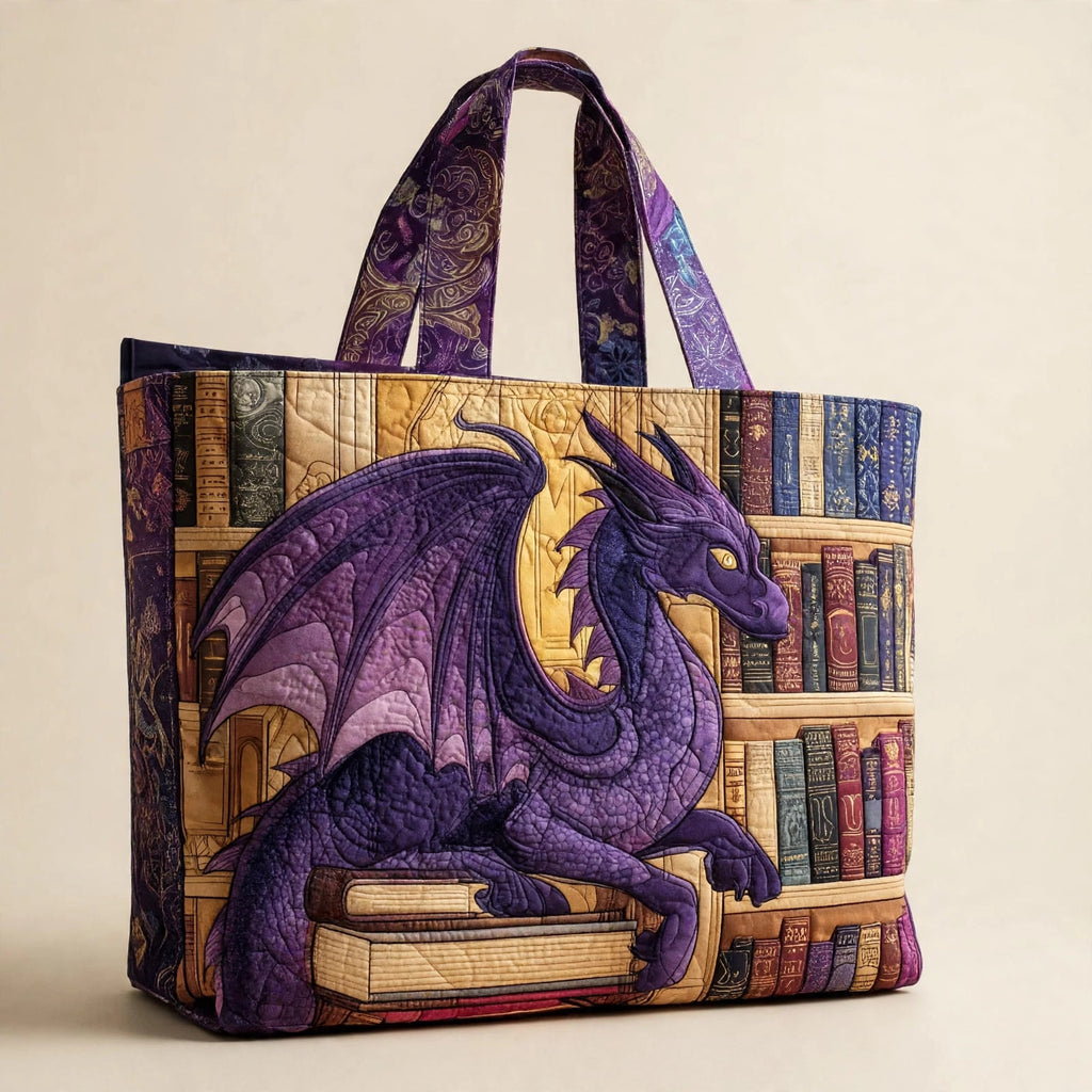 Digital Print Quilted Tote Bag - view 126