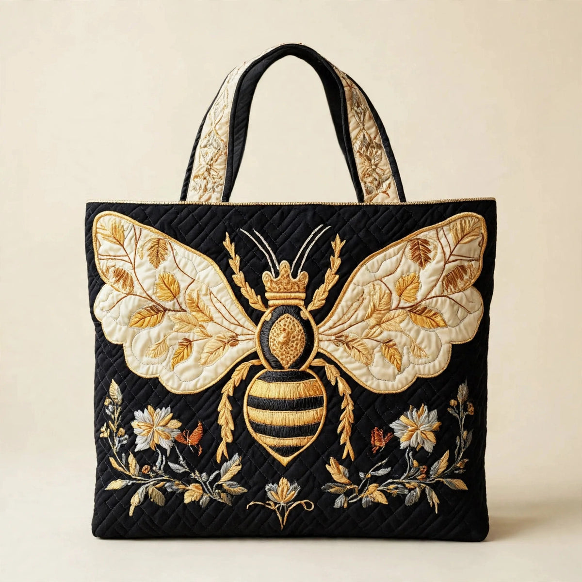 Digital Print Quilted Tote Bag - view 94