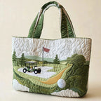 Digital Print Quilted Tote Bag - view 117