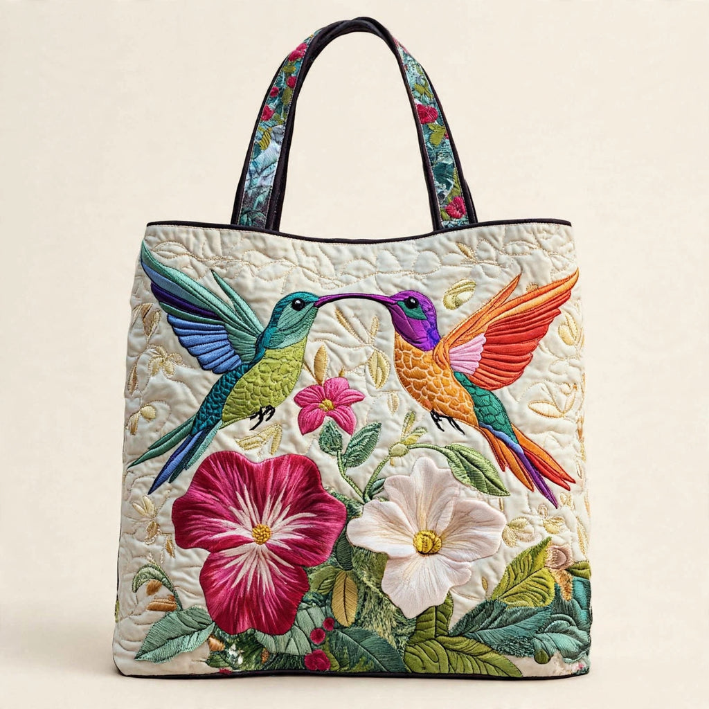 Digital Print Quilted Tote Bag - view 130