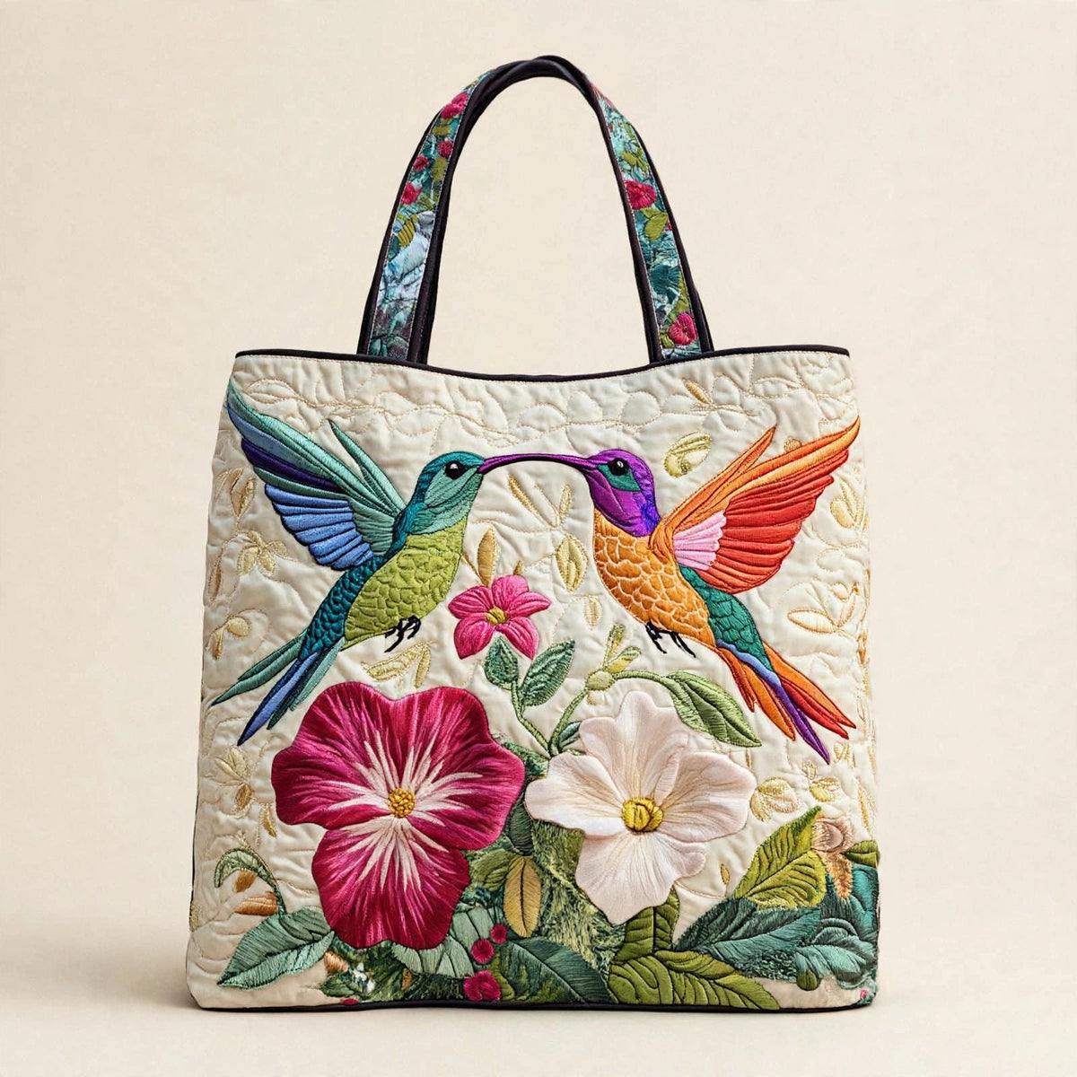 Digital Print Quilted Tote Bag - view 112