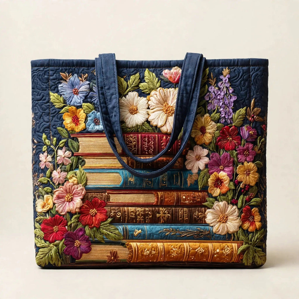 Digital Print Quilted Tote Bag - view 135