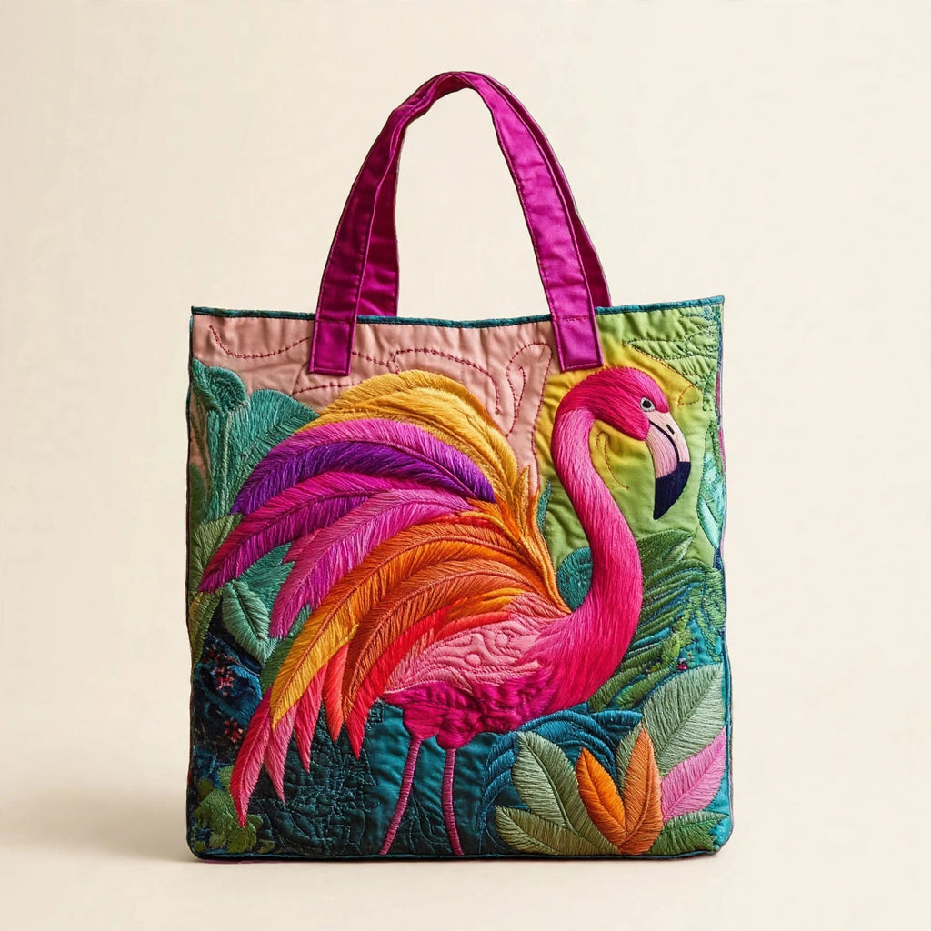 Digital Print Quilted Tote Bag - view 87