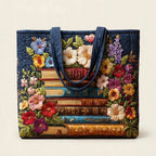 Digital Print Quilted Tote Bag - view 119