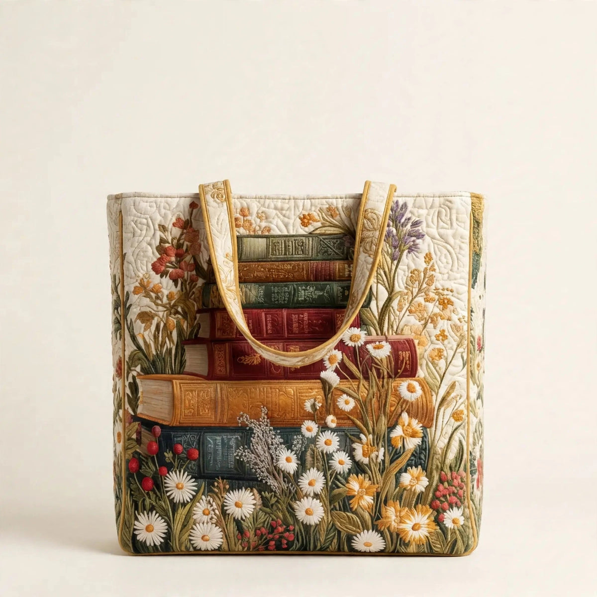 Digital Print Quilted Tote Bag - view 116