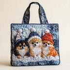 Digital Print Quilted Tote Bag - view 134