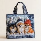 Digital Print Quilted Tote Bag - view 106