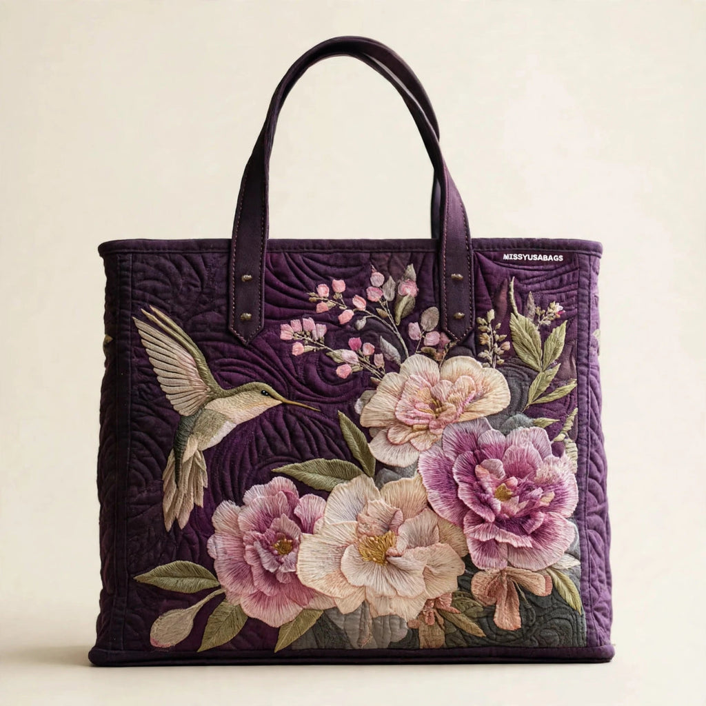 Digital Print Quilted Tote Bag - view 99