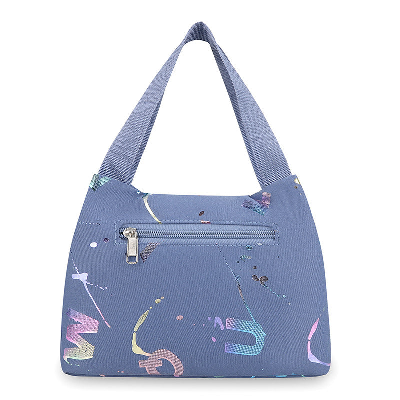 Women's Nylon Shoulder Bag in black - product photo 8