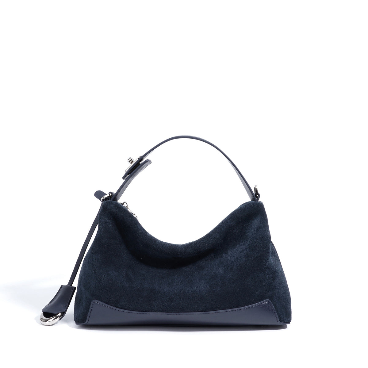 Women's Suede Crossbody Bag in brown - product photo 9