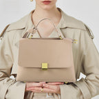 Frankie Structured Flap Solid-Color Shoulder Handbag - view 2
