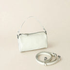 Genuine Leather Crossbody Bag with Adjustable Strap - view 27