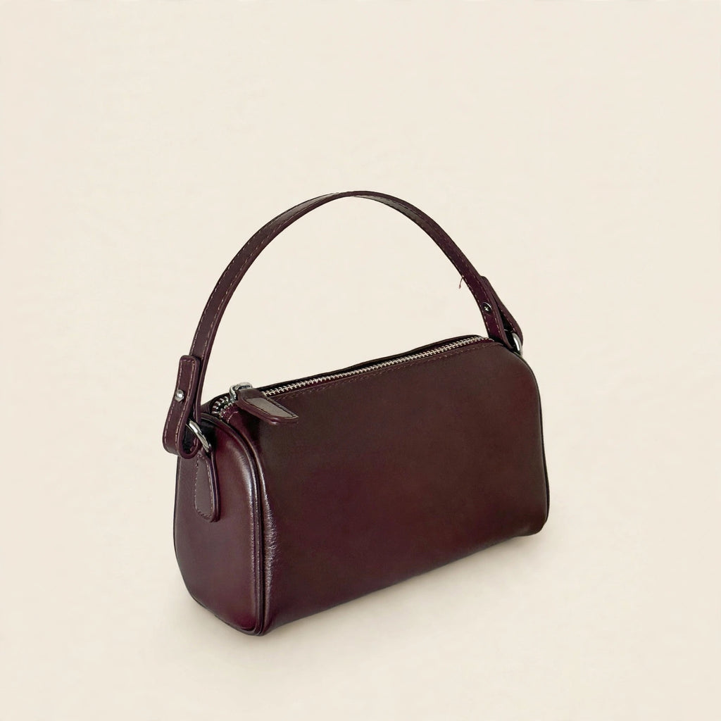 Genuine Leather Crossbody Bag with Adjustable Strap - view 29