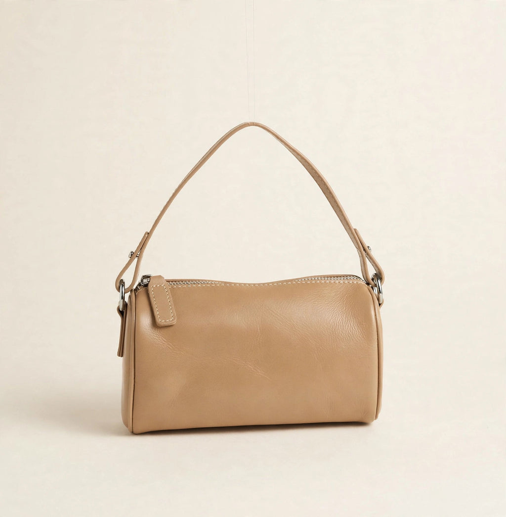 Genuine Leather Crossbody Bag with Adjustable Strap - view 30