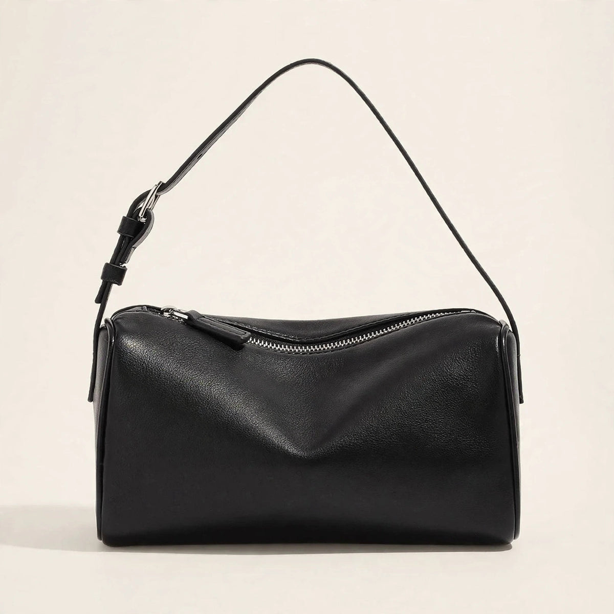 Genuine Leather Crossbody Bag with Adjustable Strap - view 18