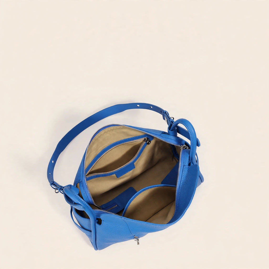 Genuine Leather Crossbody Pillow Bag - view 13