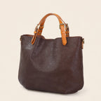 Genuine Leather Tote Shoulder Bag - view 15