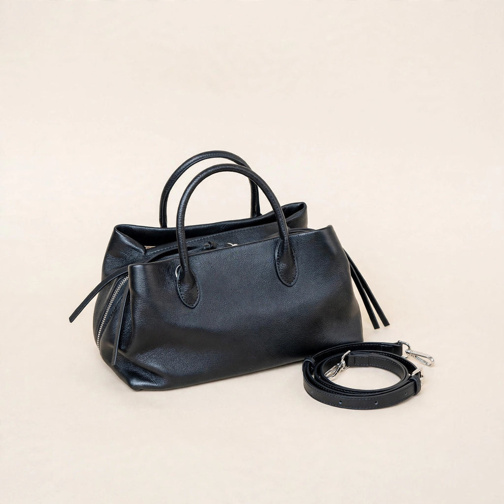Genuine Leather Vintage Tote Bag - view 14