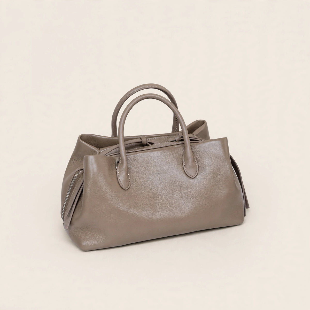 Genuine Leather Vintage Tote Bag - view 15