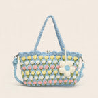 Hand-Crocheted Tulip Shoulder Bag - view 21