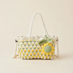 Hand-Crocheted Tulip Shoulder Bag - view 13