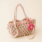 Hand-Crocheted Tulip Shoulder Bag - view 14