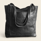 Retro Oil-Waxed Finish Shoulder Bag - view 16