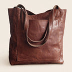 Retro Oil-Waxed Finish Shoulder Bag - view 17